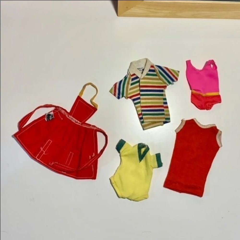 Vintage 1960-70’s Barbie & Ken Clothes bundle of 5 pieces